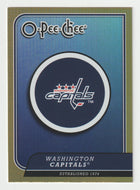 Washington Capitals Team Logo & Checklist (NHL Hockey Card) 2008-09 O-Pee-Chee # CL30 Mint