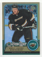 Marc-Andre Bergeron - Minnesota Wild - Gold Chrome (NHL Hockey Card) 2008-09 O-Pee-Chee # 31 Mint