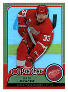 Kris Draper - Detroit Red Wings - Gold Chrome (NHL Hockey Card) 2008-09 O-Pee-Chee # 181 Mint