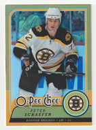 Peter Schaefer - Boston Bruins - Gold Chrome (NHL Hockey Card) 2008-09 O-Pee-Chee # 334 Mint