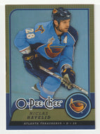 Niclas Havelid - Atlanta Thrashers - Gold Chrome (NHL Hockey Card) 2008-09 O-Pee-Chee # 470 Mint