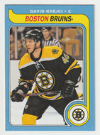 David Krejci - Boston Bruins - Retro (NHL Hockey Card) 2008-09 O-Pee-Chee 1979-80 Retro # 276 Mint