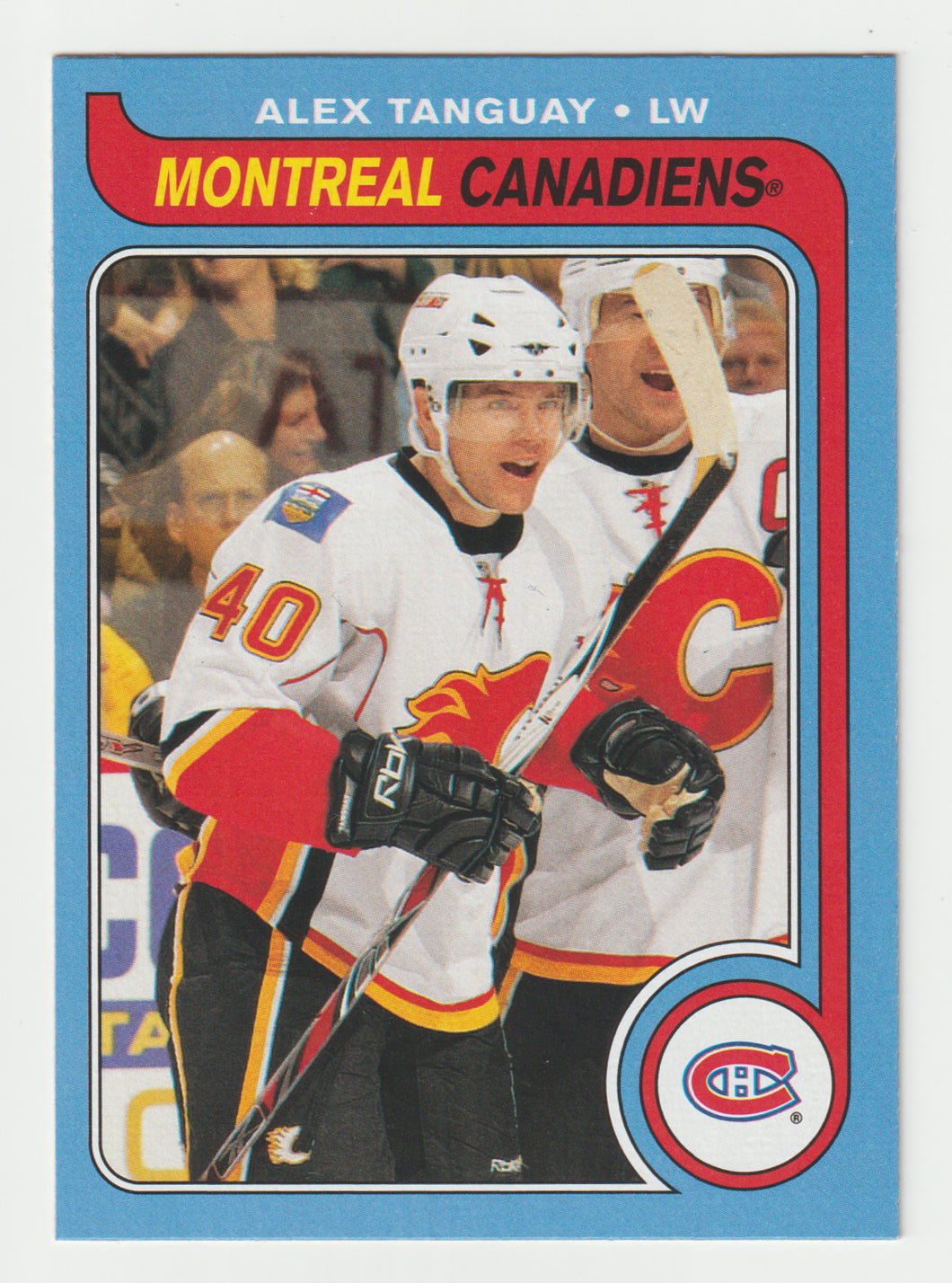 Alex Tanguay - Montreal Canadiens - Retro (NHL Hockey Card) 2008-09 O-Pee-Chee 1979-80 Retro # 489 Mint