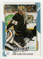 Jean-Sebastien Giguere - Anaheim Ducks (NHL Hockey Card) 2008-09 Upper Deck MVP # 4 Mint