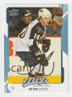 Bryan Little - Atlanta Thrashers (NHL Hockey Card) 2008-09 Upper Deck MVP # 16 Mint