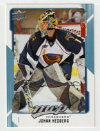 Johan Hedberg - Atlanta Thrashers (NHL Hockey Card) 2008-09 Upper Deck MVP # 19 Mint