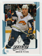 Andrew Peters - Buffalo Sabres (NHL Hockey Card) 2008-09 Upper Deck MVP # 38 Mint