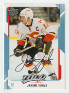 Jarome Iginla - Calgary Flames (NHL Hockey Card) 2008-09 Upper Deck MVP # 44 Mint
