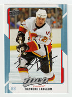 Daymond Langkow - Calgary Flames (NHL Hockey Card) 2008-09 Upper Deck MVP # 46 Mint