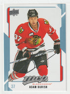 Adam Burish - Chicago Blackhawks (NHL Hockey Card) 2008-09 Upper Deck MVP # 64 Mint