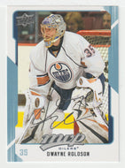 Dwayne Roloson - Edmonton Oilers (NHL Hockey Card) 2008-09 Upper Deck MVP # 124 Mint