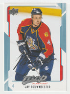Jay Bouwmeester - Florida Panthers (NHL Hockey Card) 2008-09 Upper Deck MVP # 128 Mint