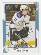 Anze Kopitar - Los Angeles Kings (NHL Hockey Card) 2008-09 Upper Deck MVP # 135 Mint