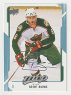 Brent Burns - Minnesota Wild (NHL Hockey Card) 2008-09 Upper Deck MVP # 144 Mint