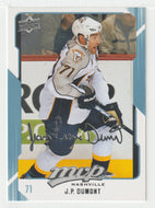 J.P. Dumont - Nashville Predators (NHL Hockey Card) 2008-09 Upper Deck MVP # 164 Mint