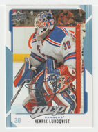 Henrik Lundqvist - New York Rangers (NHL Hockey Card) 2008-09 Upper Deck MVP # 196 Mint