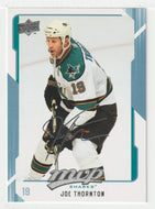 Joe Thornton - San Jose Sharks (NHL Hockey Card) 2008-09 Upper Deck MVP # 241 Mint