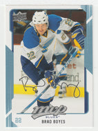 Brad Boyes - St. Louis Blues (NHL Hockey Card) 2008-09 Upper Deck MVP # 251 Mint