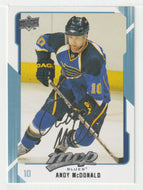 Andy McDonald - St. Louis Blues (NHL Hockey Card) 2008-09 Upper Deck MVP # 258 Mint