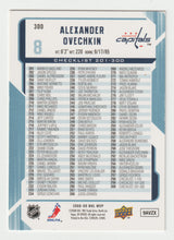 Load image into Gallery viewer, Alexander Ovechkin - Washington Capitals - Checklist (NHL Hockey Card) 2008-09 Upper Deck MVP # 300 Mint
