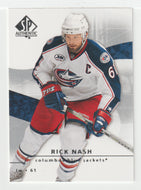 Rick Nash - Columbus Blue Jackets (NHL Hockey Card) 2008-09 Upper Deck SP Authentic # 19 Mint