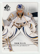 Dan Ellis - Nashville Predators (NHL Hockey Card) 2008-09 Upper Deck SP Authentic # 81 Mint