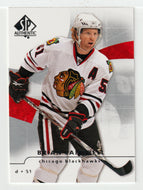 Brian Campbell - Chicago Blackhawks (NHL Hockey Card) 2008-09 Upper Deck SP Authentic # 90 Mint