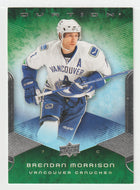 Brendan Morrison - Vancouver Canucks (NHL Hockey Card) 2008-09 Upper Deck Ovation # 198 Mint