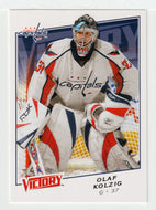 Olaf Kolzig - Washington Capitals (NHL Hockey Card) 2008-09 Upper Deck Victory # 1 Mint