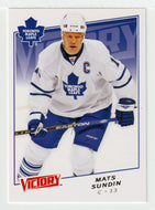 Mats Sundin - Toronto Maple Leafs (NHL Hockey Card) 2008-09 Upper Deck Victory # 14 Mint