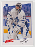 Vesa Toskala - Toronto Maple Leafs (NHL Hockey Card) 2008-09 Upper Deck Victory # 15 Mint