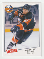 Miroslav Satan - New York Islanders (NHL Hockey Card) 2008-09 Upper Deck Victory # 73 Mint