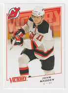 John Madden - New Jersey Devils (NHL Hockey Card) 2008-09 Upper Deck Victory # 81 Mint