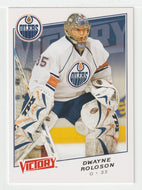 Dwayne Roloson - Edmonton Oilers (NHL Hockey Card) 2008-09 Upper Deck Victory # 117 Mint