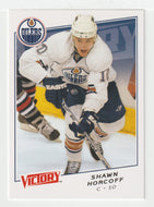Shawn Horcoff - Edmonton Oilers (NHL Hockey Card) 2008-09 Upper Deck Victory # 119 Mint