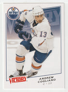 Andrew Cogliano - Edmonton Oilers (NHL Hockey Card) 2008-09 Upper Deck Victory # 121 Mint