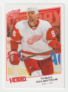 Tomas Holmstrom - Detroit Red Wings (NHL Hockey Card) 2008-09 Upper Deck Victory # 128 Mint