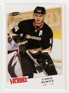 Chris Kunitz - Anaheim Ducks (NHL Hockey Card) 2008-09 Upper Deck Victory # 196 Mint