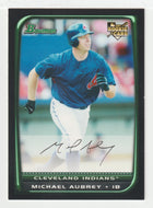 Michael Aubrey RC - Cleveland Indians (MLB Baseball Card) 2008 Bowman Draft # 2 Mint