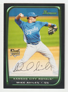 Mike Aviles RC - Kansas City Royals (MLB Baseball Card) 2008 Bowman Draft # 3 Mint