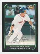 Chris Carter RC - Boston Red Sox (MLB Baseball Card) 2008 Bowman Draft # 12 Mint