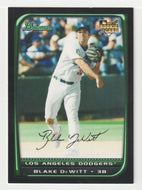 Blake DeWitt RC - Los Angeles Dodgers (MLB Baseball Card) 2008 Bowman Draft # 15 Mint