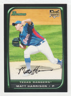 Matt Harrison RC - Texas Rangers (MLB Baseball Card) 2008 Bowman Draft # 20 Mint