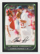 Chris Perez RC - St. Louis Cardinals (MLB Baseball Card) 2008 Bowman Draft # 29 Mint