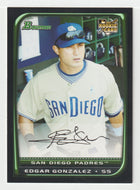 Edgar Gonzalez RC - San Diego Padres (MLB Baseball Card) 2008 Bowman Draft # 44 Mint
