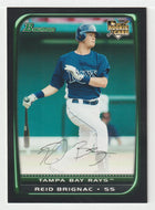 Reid Brignac RC - Tampa Bay Rays (MLB Baseball Card) 2008 Bowman Draft # 47 Mint