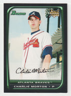 Charlie Morton RC - Atlanta Braves (MLB Baseball Card) 2008 Bowman Draft # 51 Mint