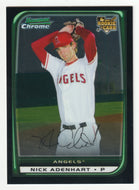 Nick Adenhart - Los Angeles Angels - CHROME (MLB Baseball Card) 2008 Bowman Draft # 1 Mint