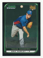 Eric Hurley - Texas Rangers - CHROME (MLB Baseball Card) 2008 Bowman Draft # 23 Mint
