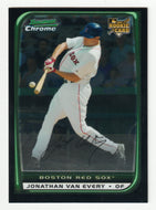 Jonathan Van Every - Boston Red Sox - CHROME (MLB Baseball Card) 2008 Bowman Draft # 34 Mint